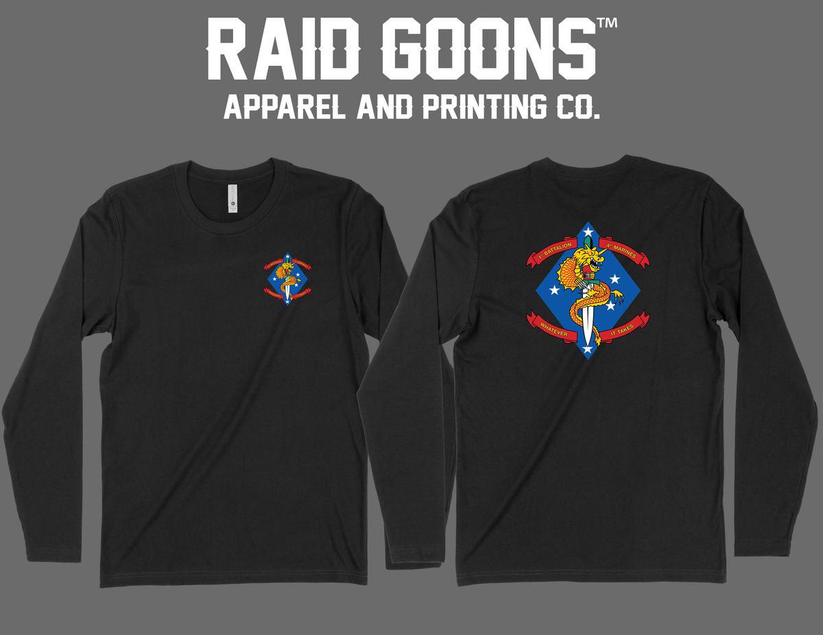 1/4 Logo Black Gear – Raid Goons