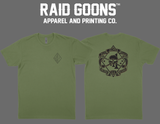 Red Death Current  Logo O.D Green Gear